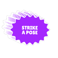 BAMDANCE dance pose strikeapose bamd Sticker