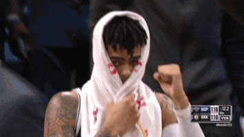 Lets Go Reaction GIF by NBA