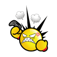 gsshopid angry gsshop si jabrik Sticker