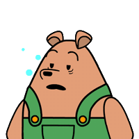 Tired Morning Sticker