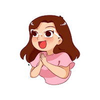 Feliz Emocionada Sticker