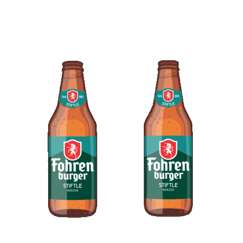 Chin Chin Cheers Sticker by Fohrenburger