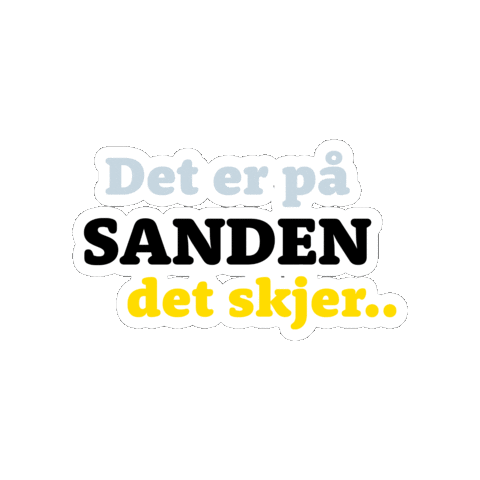 Deterpaasandendetskjer Sticker by Sanden Treningssenter