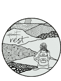 Rest Dontquit Sticker by The Invisible Voices