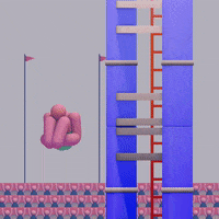 animation swimming GIF by sahlooter