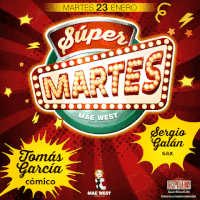 super martes ene 2018 mae west GIF by Delirante Room