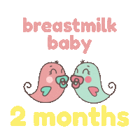 Baby Breastfeeding Sticker by Snuggies International Inc.