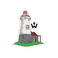 House Vacation Sticker by Wanderskye