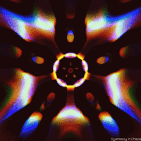 symmetryinchaos blender3d #abstract #dispersion #wave #art #acid GIF