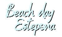 Beach Day Sticker by Veranera Hostel Estepona