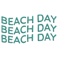 Beach Day Party Sticker by Lain Snow Swim