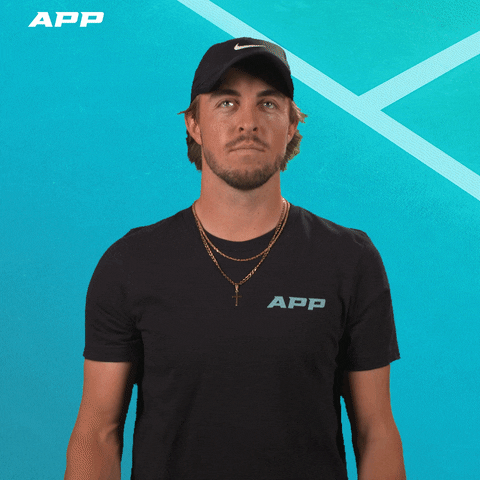 Pickleball Look Up GIF by APP