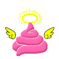 Pink Poop Sticker by Ostap aka Ost_UP