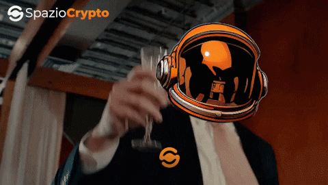 Spaziocrypto giphyupload crypto community salute GIF