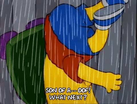 Season 3 Falling GIF by The Simpsons