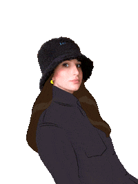 rivkirabinowitz fashion cartoon confused style Sticker