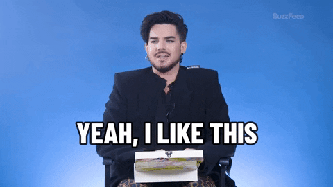 I Like This Adam Lambert GIF by BuzzFeed