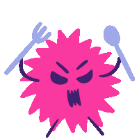 Hungry Sticker by SkritterHQ