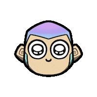 Aww Monke Sticker