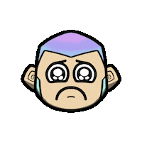 Sad Monke Sticker