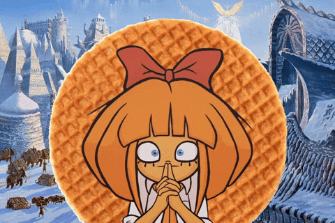 Waffle Ongezellig GIF