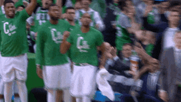 boston celtics yes GIF by NBA