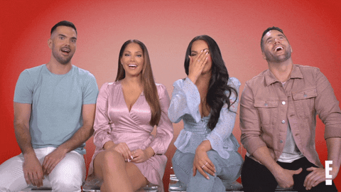 natalie halcro laughing GIF by E!