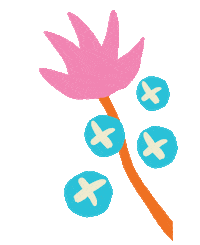 Flower Explore Sticker by BZAM