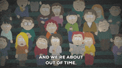 confused crowd GIF by South Park 