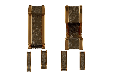 Gold Brand Sticker by classyandfabb