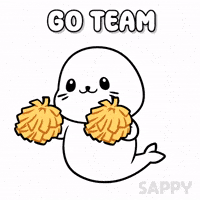 Go Team Football GIF by Sappy Seals