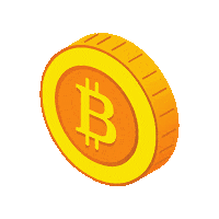 Gold Bitcoin Sticker by Digital Pratik