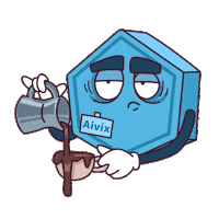 Bitcoin Crypto Sticker by AIVIX