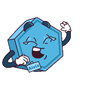 Bitcoin Crypto Sticker by AIVIX