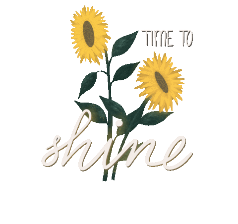 Laraemilie giphyupload sunflower sunflowers shine bright Sticker
