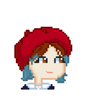 Art Girl Sticker