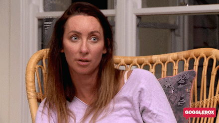 Shock What GIF by Gogglebox Australia