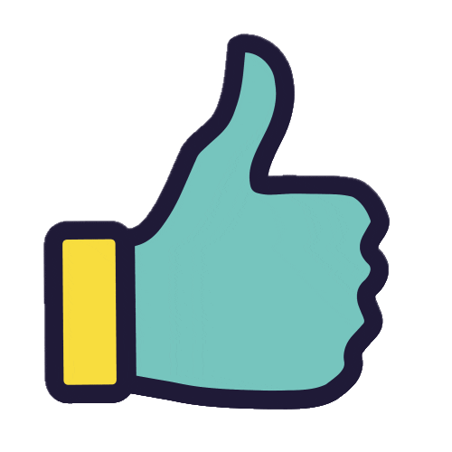 LeicesterUnion giphyupload thumbs up leicester students union Sticker