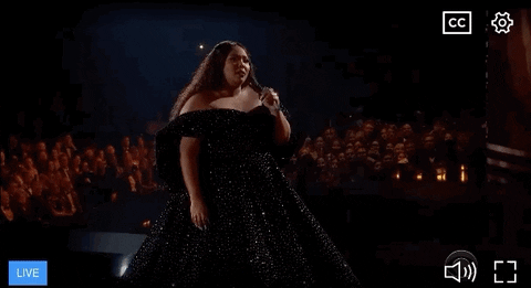 Lizzo GIF by Recording Academy / GRAMMYs