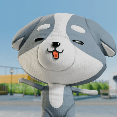 Happy The Worm GIF by The Plooshies