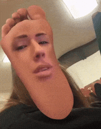 Girl Feet GIF