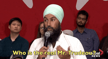 news justin trudeau jagmeet singh GIF
