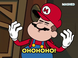 Super Mario Lol GIF by Mashed