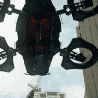 code8movie netflix jump police drone GIF