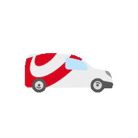 bpostgroup van postman facteur postbode Sticker