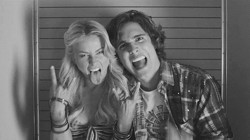 rock and roll GIF