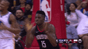 houston rockets clint capela GIF by NBA