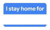 Stay Home Sticker by Google
