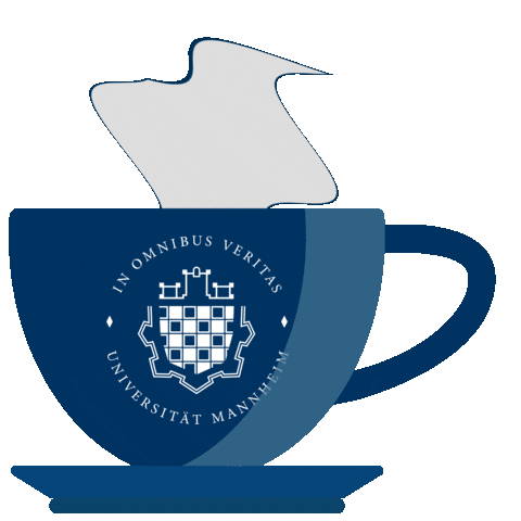 Coffee Study Sticker by University of Mannheim – Universität Mannheim