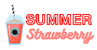 Strawberrysmoothie Sticker by Beyond the Grind